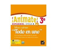 Marie-José Casas et al. – Animate Espagnol 3e – Cahier d'activités – Éd. 2016 – Broché
