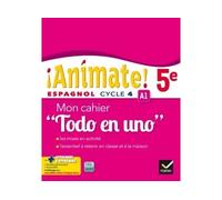 Animate Espagnol 5e Todo en uno éd. 2016 - Cahier d'activités