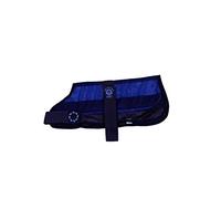 Animate Manteau rafraîchissant pour Chien avec Sac, Taille M, 40 cm, Bleu Marine