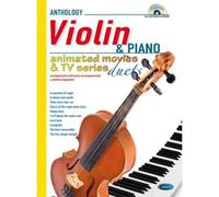 Animated Movies And Tv Duets For Violin And Piano / Recueil + Cd