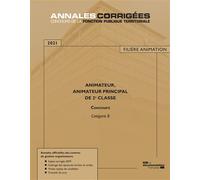 Animateur, animateur principal de 2e classe 2021 Concours Concours Catégorie B - CIG Petite Couronne - Documentation Francaise - broché - Scolaire / Universitaire