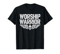 Animateur Louange Musicien Guitariste Chrétien Guerrier T-Shirt