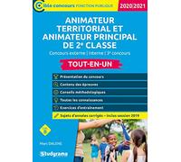 Animateur territorial - animateur principal de 2e classe - concours externe, interne et 3e classe