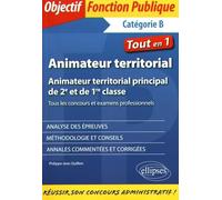 Animateur territorial, animateur territorial principal de 2e et de 1re classe: Tous les concours et examens professionnels, catégorie B
