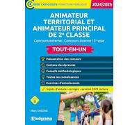 Animateur territorial et animateur principal de 2e classe (Concours 2025): Concours externe - Concours interne - 3e voie