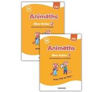 Animaths CE1 (2026) - Fichier 1 + Fichier 2 + Planches Christophe Bolsius (Coordination éditoriale), Thierry Dulion (Auteur), Nathalie Flament (Auteur), Nathalie Sommerlatt (Auteur), Cécile Thomas (Au