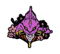 Animation japonaise aventure première machine EVA-01 Broche en métal émaillé Bijoux de mode, Normale, Métal non précieux