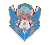 Animation japonaise aventure première machine EVA-01 Broche en métal émaillé Bijoux de mode, Normale, Métal non précieux