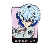 Animation japonaise aventure première machine EVA-01 Broche en métal émaillé Bijoux de mode, Normale, Métal non précieux
