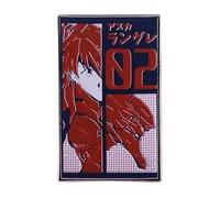 Animation japonaise aventure première machine EVA-01 Broche en métal émaillé Bijoux de mode, Normale, Métal non précieux