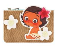 Animation Moana The Heart of Te Fiti Portefeuille Floral Porte-Carte Porte-ID & Porte-Carte, Marron