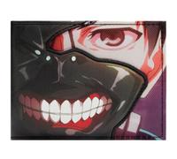 Animation Tokyo Ghoul Ken Kaneki Mask Portefeuille Bi-Fold ID & Porte-Cartes, Multicolore