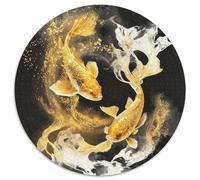 Animaux (102) - 副本 1000 Pièces Puzzle Rond Puzzles Classiques Animaux Puzzle Rond Décompression Jeu D'Intelligence Pièces Parfaitement Assorties Ami Intéressants Cadeau Unique 1000pcs (67.5x67.5cm)