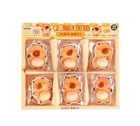 Animaux À Presser, 30 Pièces de Stickers 3D Mignons, Amusants et Doux pour, Jouet Anti-Stress À Presser, pour Carnets, Manuels Scolaires, Trousses à Crayons, Tablettes,