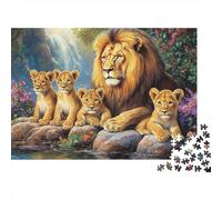 Animaux adorables, Jeux créatifs, stimulants et Amusants, adaptés au Divertissement et à l'éducation en Famille, 300 pièces (40 x 28 cm)