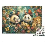 Animaux adorables, Jeux de Puzzle, Puzzles stimulants, idées Cadeaux pour Hommes et Femmes, Divertissement en Famille, 500 pièces (52 x 38 cm)