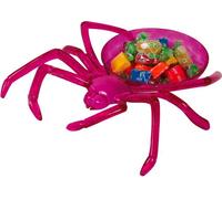 Animaux Araignées Bol Coloré Décoration Créative Halloween Décoration de table Bol à bonbons Effrayant Fête Accessoires Violet Rose 20 cm Design Nouveauté, Couleur : Violet