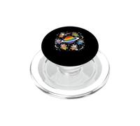 Animaux astronautes Gay planète Arc-en-Ciel PopSockets PopGrip pour MagSafe