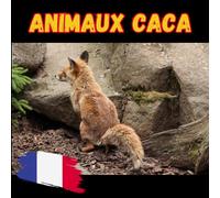 ANIMAUX CACA: Livre de 40 Photos d'Animaux qui font Caca dans des Positions Exceptionnelles, en Couleur | Idée Cadeau Blagues Drôles entre Collègues, Amis et Membres de Famille | Format: 8,5"x8;5".