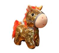 Animaux colorés à paillettes Jouets Premium PP Coton Enfants Étude Compagnon Bureau Décoration Cadeau Peluche Mignon