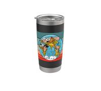 Animaux Conservation de la Terre Dessin animé Faune Gobelet isotherme en acier inoxydable double paroi