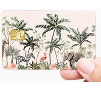 Animaux d'Afrique - Sticker pour carte bancaire, format US
