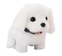 Animaux de compagnie électroniques, jouet pour chiens aboyant | en peluche de chiot de lapin interactif | Activités interactives du jouet éducatif pour , Animal robot aboiement à pied pour l'apprentis