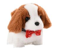 Animaux de compagnie électroniques, jouet pour chiens aboyant,en peluche de chiot de lapin interactif | Activités interactives du jouet éducatif pour , Animal robot aboiement à pied pour l'apprentissa