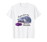 Animaux DE Compagnie Si tu m'aimes, Donne-Moi du Chocolat T-Shirt