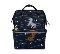 Animaux De Conte De Fées Sac à Langer Sac à Dos Grande Capacité Multifonction Sac à Couches pour Voyage Maman Femme Papa