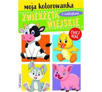 Animaux de la campagne. My Coloring Book - Collective compilation (Malbuch für Kinder auf Polnisch)