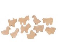 Animaux de la ferme, lot de 10