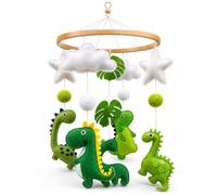 Animaux de la forêt mobile, en feutre, mobile pour lit, fenêtre en bois
