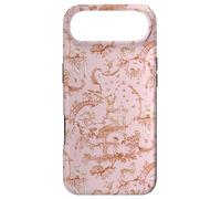 Animaux de la forêt Orange et Rose en Toile, Ours, Lapin, cerf, Renard Coque pour iPhone Air