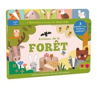 Animaux de la forêt - Sarah Lock - 1 2 3 Soleil - cartonné - Document jeunesse