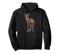 Animaux de la forêt Tropicale - Chevreuil Sweat à Capuche