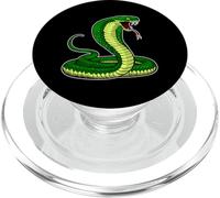 Animaux de la forêt Tropicale - Cobra Serpent PopSockets PopGrip pour MagSafe