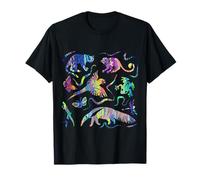 Animaux de la forêt tropicale et jungle faune sauvage d'Amérique du Sud Art T-Shirt