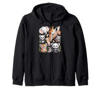 Animaux de la forêt Zoo Africain Sweat à Capuche