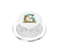Animaux de la Jungle Lettre G Alphabet Initiale PopSockets PopGrip pour MagSafe