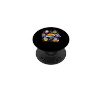 Animaux de l'espace Gay Rainbow Planet Pride PopSockets PopGrip Adhésif