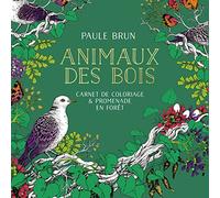 Animaux Des Bois - Carnet De Coloriage & Promenade En Forêt