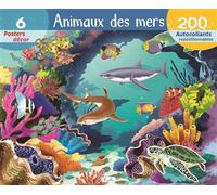 Animaux des mers - Autocollants - - Raffaella Cosco - Piccolia - Document jeunesse