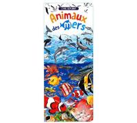 Animaux des mers - Livre dépliant - Fransisca Valiente - Piccolia - cartonné - Document jeunesse