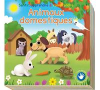 Animaux domestiques toucher, apprendre & comprendre Toucher, apprendre et comprendre - Collectif - Book'n App - cartonné - Album jeunesse