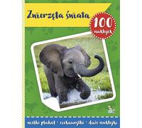 Animaux du monde. 100 autocollants avec poster