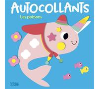 Animaux en autoc les poissons - Corinne Lemerle - Lito - broché - Document jeunesse