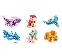 Animaux en Blocs de Construction pour Enfants,12 Jeux de Briques de Constructions,3 en 1 Mini Jouet de Construction, Cadeau Anniversaire Enfant Invités,Cadeau pour Enfants de 3 à 12 Ans Garçons Filles