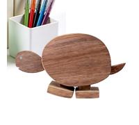 Animaux en Bois à Marche,Sculpture Drôle et Éducative à roulettes | Statue Mécanique Déambulateur | Intérieur Salon Chambre Maison crèche Chevet Bureau