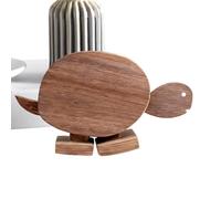 Animaux en Bois à Roulettes Faits Main | Sculpture Éducative Amusante à Marche Inclinée Mécanique | Sculptures mécaniques à déplacement sur pente - pour Garçons Filles Chambre Salon Maison Crèche Étud
